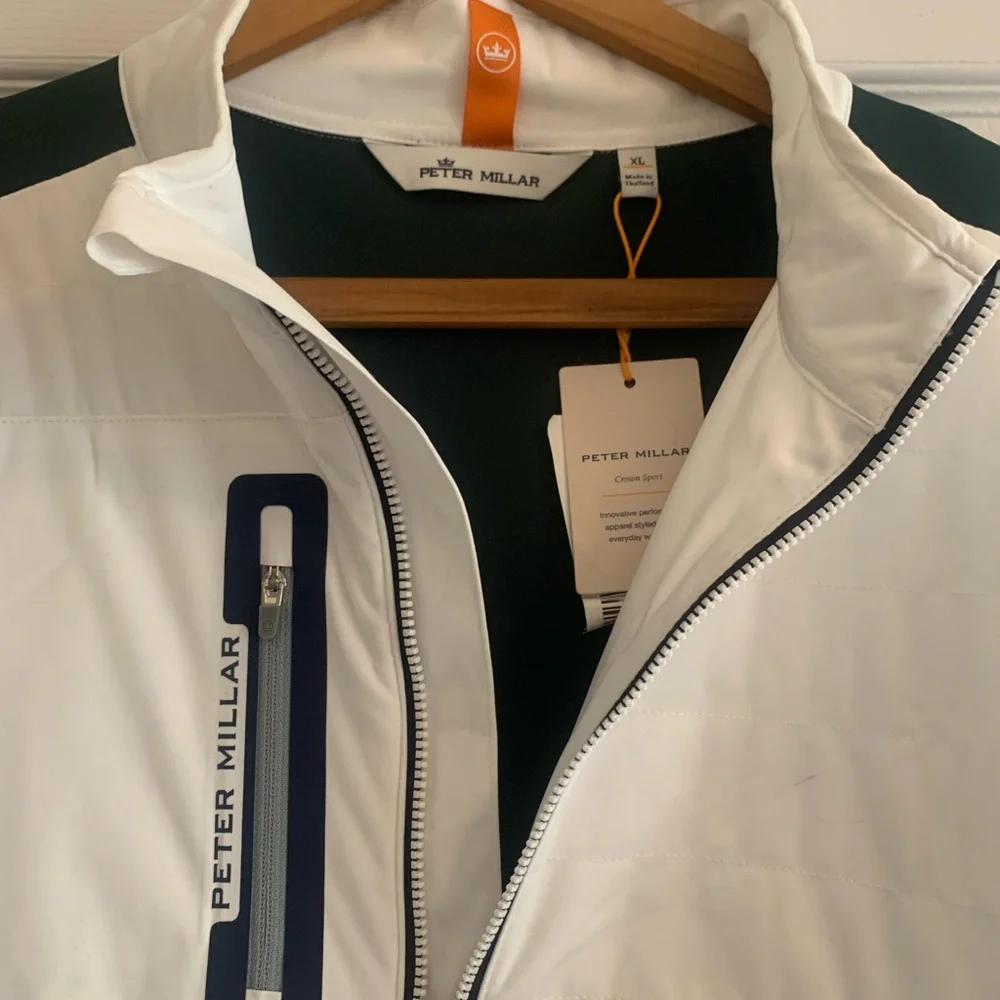 Men’s Peter Millar pullover wind shirt - Picture 5 of 6